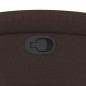 vidaXL Relaxsessel mit Aufstehhilfe Dunkelbraun Stoff vidaXL Relaxsessel mit Aufstehhilfe Dunkelbraun Stoff
