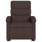 vidaXL Massagesessel mit Aufstehhilfe Dunkelbraun Stoff vidaXL Massagesessel mit Aufstehhilfe Dunkelbraun Stoff
