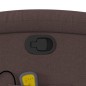 vidaXL Massagesessel mit Aufstehhilfe Dunkelbraun Stoff vidaXL Massagesessel mit Aufstehhilfe Dunkelbraun Stoff