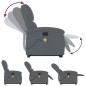 vidaXL Massagesessel mit Aufstehhilfe Dunkelgrau Samt vidaXL Massagesessel mit Aufstehhilfe Dunkelgrau Samt