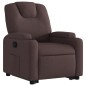 vidaXL Relaxsessel mit Aufstehhilfe Dunkelbraun Stoff vidaXL Relaxsessel mit Aufstehhilfe Dunkelbraun Stoff