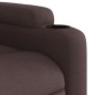 vidaXL Relaxsessel mit Aufstehhilfe Dunkelbraun Stoff vidaXL Relaxsessel mit Aufstehhilfe Dunkelbraun Stoff