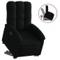 vidaXL Relaxsessel mit Aufstehhilfe Schwarz Stoff vidaXL Relaxsessel mit Aufstehhilfe Schwarz Stoff