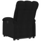vidaXL Relaxsessel mit Aufstehhilfe Schwarz Stoff vidaXL Relaxsessel mit Aufstehhilfe Schwarz Stoff