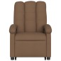 vidaXL Relaxsessel mit Aufstehhilfe Braun Stoff vidaXL Relaxsessel mit Aufstehhilfe Braun Stoff