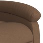 vidaXL Relaxsessel mit Aufstehhilfe Braun Stoff vidaXL Relaxsessel mit Aufstehhilfe Braun Stoff