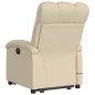 vidaXL Massagesessel mit Aufstehhilfe Creme Stoff vidaXL Massagesessel mit Aufstehhilfe Creme Stoff