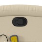 vidaXL Massagesessel mit Aufstehhilfe Creme Stoff vidaXL Massagesessel mit Aufstehhilfe Creme Stoff