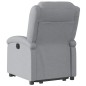 vidaXL Relaxsessel mit Aufstehhilfe Hellgrau Stoff vidaXL Relaxsessel mit Aufstehhilfe Hellgrau Stoff