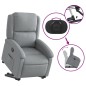 vidaXL Relaxsessel mit Aufstehhilfe Hellgrau Stoff vidaXL Relaxsessel mit Aufstehhilfe Hellgrau Stoff
