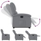 vidaXL Relaxsessel mit Aufstehhilfe Hellgrau Stoff vidaXL Relaxsessel mit Aufstehhilfe Hellgrau Stoff