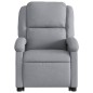 vidaXL Relaxsessel mit Aufstehhilfe Hellgrau Stoff vidaXL Relaxsessel mit Aufstehhilfe Hellgrau Stoff
