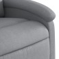 vidaXL Relaxsessel mit Aufstehhilfe Hellgrau Stoff vidaXL Relaxsessel mit Aufstehhilfe Hellgrau Stoff