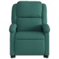 vidaXL Relaxsessel mit Aufstehhilfe Dunkelgrün Stoff vidaXL Relaxsessel mit Aufstehhilfe Dunkelgrün Stoff