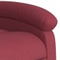 vidaXL Massagesessel mit Aufstehhilfe Weinrot Stoff vidaXL Massagesessel mit Aufstehhilfe Weinrot Stoff