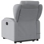 vidaXL Massagesessel mit Aufstehhilfe Hellgrau Stoff vidaXL Massagesessel mit Aufstehhilfe Hellgrau Stoff