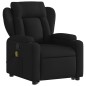 vidaXL Massagesessel mit Aufstehhilfe Schwarz Stoff vidaXL Massagesessel mit Aufstehhilfe Schwarz Stoff
