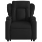 vidaXL Massagesessel mit Aufstehhilfe Schwarz Stoff vidaXL Massagesessel mit Aufstehhilfe Schwarz Stoff