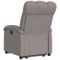 vidaXL Relaxsessel mit Aufstehhilfe Elektrisch Taupe Stoff vidaXL Relaxsessel mit Aufstehhilfe Elektrisch Taupe Stoff
