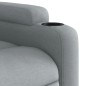 vidaXL Relaxsessel mit Aufstehhilfe Elektrisch Hellgrau Stoff vidaXL Relaxsessel mit Aufstehhilfe Elektrisch Hellgrau Stoff