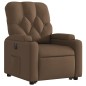 vidaXL Relaxsessel mit Aufstehhilfe Elektrisch Braun Stoff vidaXL Relaxsessel mit Aufstehhilfe Elektrisch Braun Stoff