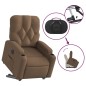 vidaXL Relaxsessel mit Aufstehhilfe Elektrisch Braun Stoff vidaXL Relaxsessel mit Aufstehhilfe Elektrisch Braun Stoff