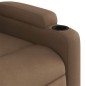 vidaXL Relaxsessel mit Aufstehhilfe Elektrisch Braun Stoff vidaXL Relaxsessel mit Aufstehhilfe Elektrisch Braun Stoff