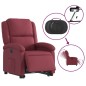 vidaXL Relaxsessel mit Aufstehhilfe Elektrisch Weinrot Stoff vidaXL Relaxsessel mit Aufstehhilfe Elektrisch Weinrot Stoff