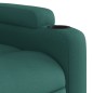 vidaXL Elektrischer Massagesessel mit Aufstehhilfe Dunkelgrün Stoff vidaXL Elektrischer Massagesessel mit Aufstehhilfe Dunkelgrün Stoff