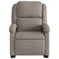 vidaXL Elektrischer Massagesessel mit Aufstehhilfe Taupe Stoff vidaXL Elektrischer Massagesessel mit Aufstehhilfe Taupe Stoff