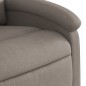 vidaXL Elektrischer Massagesessel mit Aufstehhilfe Taupe Stoff vidaXL Elektrischer Massagesessel mit Aufstehhilfe Taupe Stoff