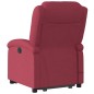 vidaXL Elektrischer Massagesessel mit Aufstehhilfe Weinrot Stoff vidaXL Elektrischer Massagesessel mit Aufstehhilfe Weinrot Stoff