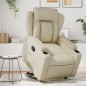 vidaXL Relaxsessel mit Aufstehhilfe Creme Kunstleder vidaXL Relaxsessel mit Aufstehhilfe Creme Kunstleder