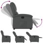 vidaXL Relaxsessel mit Aufstehhilfe Grau Kunstleder vidaXL Relaxsessel mit Aufstehhilfe Grau Kunstleder