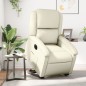vidaXL Relaxsessel mit Aufstehhilfe Elektrisch Creme Kunstleder vidaXL Relaxsessel mit Aufstehhilfe Elektrisch Creme Kunstleder