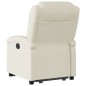 vidaXL Relaxsessel mit Aufstehhilfe Elektrisch Creme Kunstleder vidaXL Relaxsessel mit Aufstehhilfe Elektrisch Creme Kunstleder