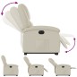 vidaXL Relaxsessel mit Aufstehhilfe Elektrisch Creme Kunstleder vidaXL Relaxsessel mit Aufstehhilfe Elektrisch Creme Kunstleder