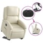 vidaXL Relaxsessel mit Aufstehhilfe Elektrisch Creme Kunstleder vidaXL Relaxsessel mit Aufstehhilfe Elektrisch Creme Kunstleder