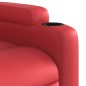 vidaXL Massagesessel mit Aufstehhilfe Elektrisch Rot Kunstleder vidaXL Massagesessel mit Aufstehhilfe Elektrisch Rot Kunstleder