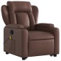 vidaXL Massagesessel mit Aufstehhilfe Braun Kunstleder vidaXL Massagesessel mit Aufstehhilfe Braun Kunstleder