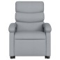 vidaXL Elektrischer Massagesessel mit Aufstehhilfe Hellgrau Stoff vidaXL Elektrischer Massagesessel mit Aufstehhilfe Hellgrau Stoff