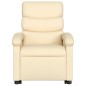 vidaXL Elektrischer Massagesessel mit Aufstehhilfe Creme Stoff vidaXL Elektrischer Massagesessel mit Aufstehhilfe Creme Stoff