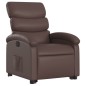 vidaXL Relaxsessel mit Aufstehhilfe Braun Kunstleder vidaXL Relaxsessel mit Aufstehhilfe Braun Kunstleder
