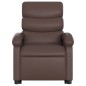 vidaXL Relaxsessel mit Aufstehhilfe Braun Kunstleder vidaXL Relaxsessel mit Aufstehhilfe Braun Kunstleder