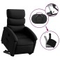 vidaXL Relaxsessel mit Aufstehhilfe Schwarz Kunstleder vidaXL Relaxsessel mit Aufstehhilfe Schwarz Kunstleder