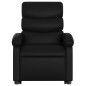 vidaXL Relaxsessel mit Aufstehhilfe Schwarz Kunstleder vidaXL Relaxsessel mit Aufstehhilfe Schwarz Kunstleder
