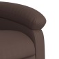 vidaXL Relaxsessel mit Aufstehhilfe Elektrisch Braun Kunstleder vidaXL Relaxsessel mit Aufstehhilfe Elektrisch Braun Kunstleder