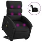 vidaXL Massagesessel mit Aufstehhilfe Elektrisch Schwarz Kunstleder vidaXL Massagesessel mit Aufstehhilfe Elektrisch Schwarz Kunstleder