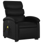 vidaXL Massagesessel mit Aufstehhilfe Elektrisch Schwarz Kunstleder vidaXL Massagesessel mit Aufstehhilfe Elektrisch Schwarz Kunstleder