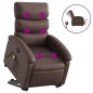 vidaXL Massagesessel mit Aufstehhilfe Elektrisch Braun Kunstleder vidaXL Massagesessel mit Aufstehhilfe Elektrisch Braun Kunstleder